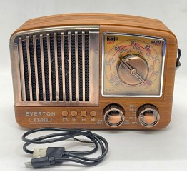 Everton RT-360 USB-SD-FM-Bluetooth Destekli Nostaljik Radyo
