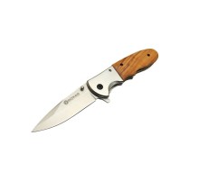 Böker DA27 Kamp Çakı 20,5 cm - Manuel, Ahşap Sap