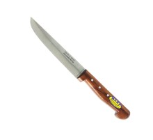 H.M. Paslanmaz Bursa Mutfak, Ekmek Bıçağı 15,5 cm, Ahşap Sap
