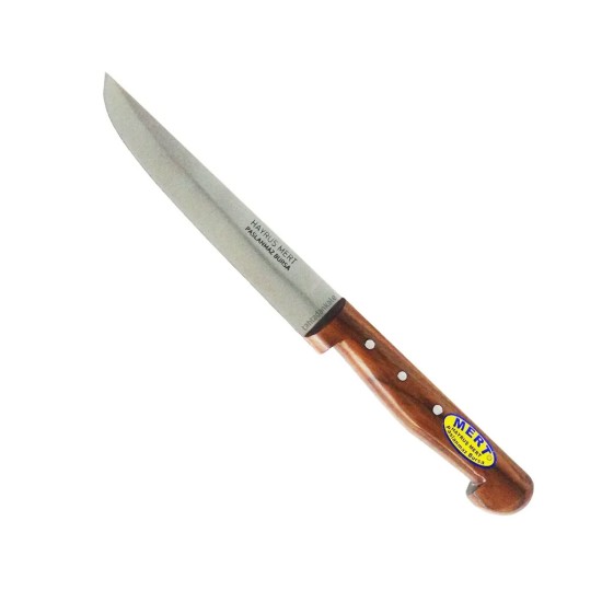 toptan-xml-dropshipping-H.M. Paslanmaz Bursa Mutfak, Ekmek Bıçağı 15,5 cm, Ahşap Sap