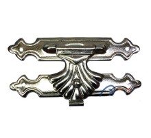 Kutu, Tavla Klipsi, Ön Kilidi No:4 - 62x32 Nikel, 1 Adet