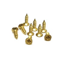 Klips, Menteşe, Ayak, Ağaç, Sunta Vidası 2,2x7,5mm - Sarı 1000 Adet