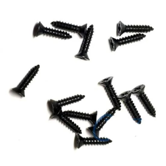 toptan-xml-dropshipping-Klips, Menteşe, Ayak, Ağaç, Sunta Vidası 2,2x6,5mm - Siyah 1000 Adet