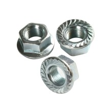 100 Adet M8 Altıköşe Flanşlı Somun