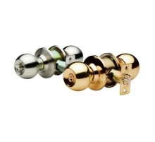 Amerikan Kapı İçin - Topuzlu Otel Tipi Kilit - Saten