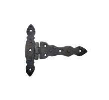 Antika Tarz Dekoratif Pirinç Kuyruklu Düğmeli Menteşe No2 - 138x167 mm, Oksit