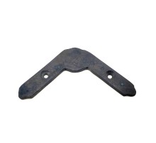 Antika Tarz Dekoratif Pirinç Dövme Gönye - Üst, 80x80mm, Oksit