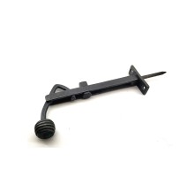 Antika Tarz Dekoratif Pirinç Ayarlı Panjur Stoperi - 150x55 mm, Oksit