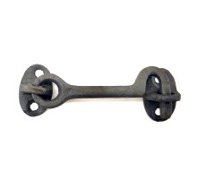 Antika Tarz Dekoratif Pirinç Çengeli - 8,5cm, Oksit