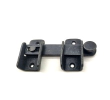 Antika Tarz Dekoratif Pirinç Kapı Mandalı - 57x115 mm, Oksit