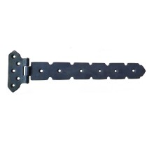 Antika Tarz Dekoratif Pirinç Kuyruklu Lama Menteşe - 103x380 mm, Oksit