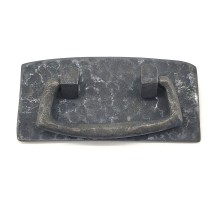 Antika Tarz Dekoratif Pirinç Otantik Dövme Kapı Kulbu - 45x90 mm, Oksit