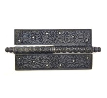 Antika Tarz Dekoratif Pirinç Lüks Okka Menteşe - 20cm, Oksit