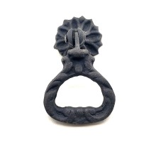 Antika Tarz Dekoratif Pirinç Kalp Sarkaç Mobilya Kulbu - 25 mm, Oksit