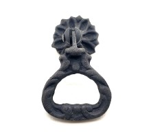 Antika Tarz Dekoratif Pirinç Kalp Sarkaç Mobilya Kulbu - 25 mm, Oksit