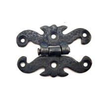 Antika Tarz Dekoratif Pirinç Kelebek Menteşe - Oksit