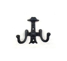 Antika Tarz Dekoratif Pirinç Gemici Askı - 85x94 mm, Oksit