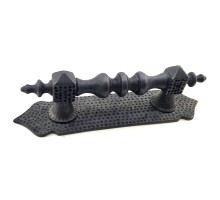 Antika Tarz Dekoratif Pirinç Ağır Kapı Çekme Kolu - 280x65 mm, Oksit