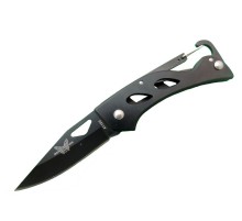 Benchmade A1103B Siyah Kamp Çakı 15 cm - Kancalı Metal Saplı