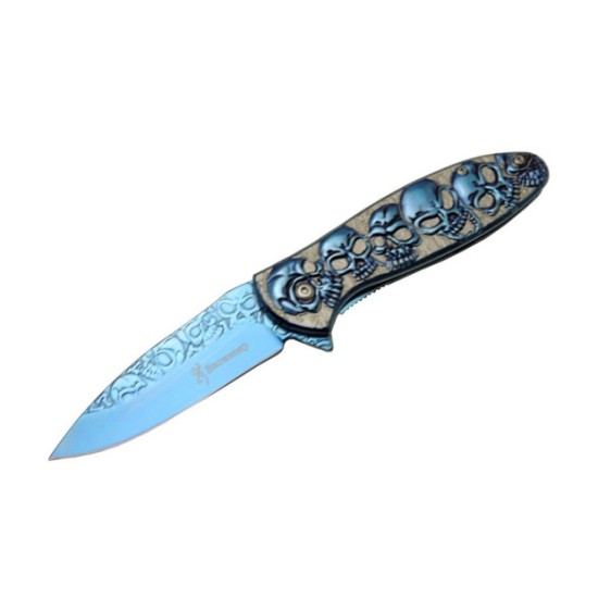 Browning YSTL2955BL Kurukafa Blue Çakı 19,5 cm  Manuel
