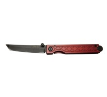 Chris Reeve Pocket Samurai 7425 RD Kırmızı Kamp / Outdoor Çakı 18cm - Manuel, Kutulu