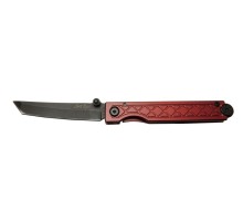 Chris Reeve Pocket Samurai 7425 RD Kırmızı Kamp / Outdoor Çakı 18cm - Manuel, Kutulu