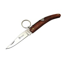 Okapi GC2079C Kahverengi Kamp Çakı 16,5cm - Manuel, Ahşap Sap