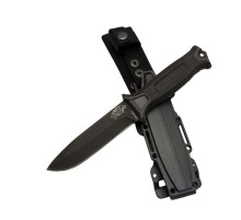Tiger Tactical HTM 1041 A Siyah Outdoor / Survival Bıçak 27cm - Kauçuk Sap, Kılıflı, Kutulu