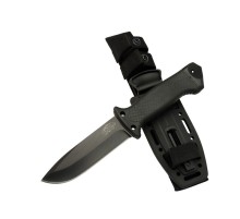 Tiger Tactical HTM 3321 A Siyah Outdoor / Survival Bıçak 27cm - Kauçuk Sap, Kılıflı, Kutulu