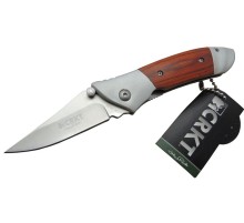 CRKT CR 0035 RD Kamp Çakı 18 cm - Metal & Gül Ağacı Saplı, Kılıflı, Kutulu
