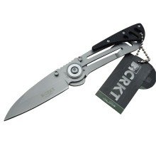 CRKT CR 0087 BK Kamp Çakı 18 cm - Metal Saplı, Otomatik, Kılıflı