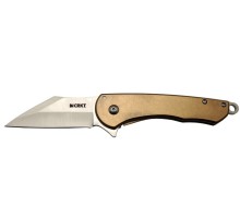 Crkt Jettison 6820 BRW Kahverengi Kamp / Outdoor Çakı 18,5cm - Yarı Otomatik, Kutulu