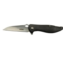 Crkt Lotus 1265 BK Siyah Kamp / Outdoor Çakı 18cm - Yarı Otomatik, Kutulu