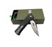 Crkt Muskie 202 BK Siyah Kamp / Outdoor Çakı 18 cm - Yarı Otomatik, Kutulu