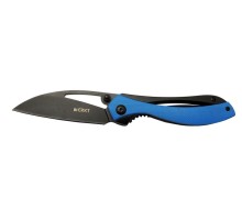 Crkt Pleroma 821A BL Mavi Kamp / Outdoor Çakı 18cm - Manuel, Kutulu