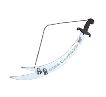 Dekoratif Asılabilir Zülfikar Kılıcı 84 cm, Keskin Değildir