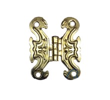 Dekoratif Sac Kelebek Menteşe - Küçük, Sarı, 1 Adet