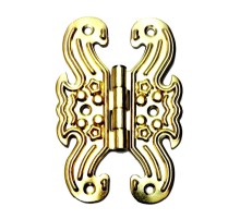 Dekoratif Sac Kelebek Menteşe - Büyük, Sarı, 100 Adet