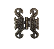 Dekoratif Sac Kelebek Menteşe - Küçük, Eskitme, 1 Adet