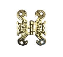 Dekoratif Sac Kelebek Menteşe - Küçük, Sarı, 100 Adet