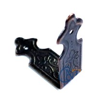 Dekoratif Sandık, Kutu Kenarı, 11x32mm, Eskitme, 1 Adet