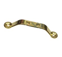 Dekoratif Zamak Kulp Dıştan - 64mm, Sarı, 1 Adet