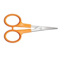 Fiskars 9808 M204 Kavisli Nakış Aplike Makası No: 4 inç / 10 cm - Paslanmaz Çelik