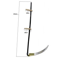 Günaş Komple Tırpan - Metal Saplı 6 Parça Set - Ahşap Elcik 65 cm