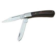 K-29 Falkon Çiftli Çakı 14 cm - Ahşap Sap, Manuel