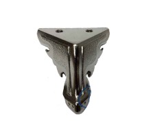 Kelebek Ahşap, Sunta Sandık Ayağı, Kutu Ayak 3,5 cm - Nikel