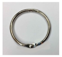 Kilitli Yuvarlak Halka, 2,5cm - 100 Adet