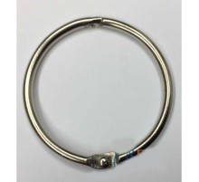 Kilitli Yuvarlak Halka, 4cm - 100 Adet