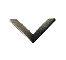 Kitap, Kapak, Menü, Albüm Köşesi, Büyük - 23x40mm, Nikel, 10 Adet