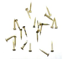 Klips, Menteşe, Ayağı Çivisi 9mm Çelik - Sarı 100gr